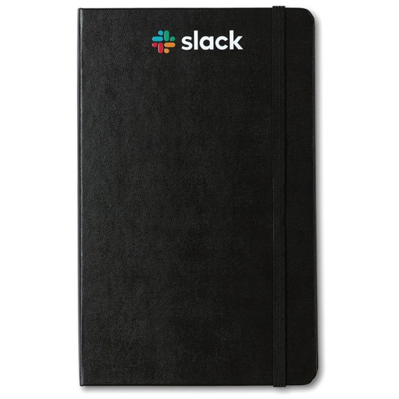 Black Moleskine&#174; Hard Cover Branded Monthly Planner - 5"w x 8.25"h