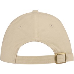 Back - Brushed Cotton Unstructured Custom Twill Cap