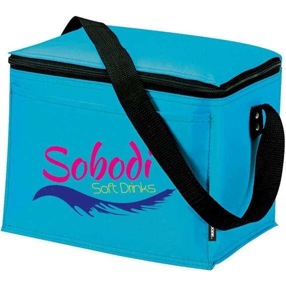 Ice Blue Six-Pack Promotional Cooler by Koozie