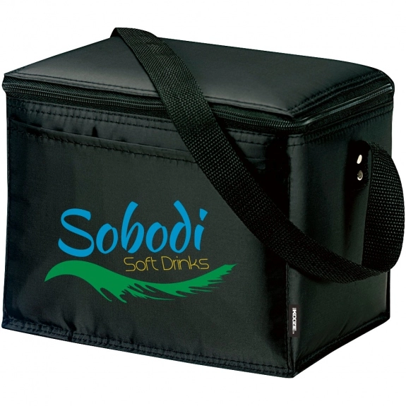 Black Six-Pack Promotional Cooler by Koozie