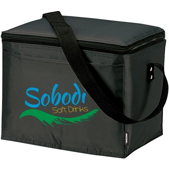 Smoke Gray Six-Pack Promotional Cooler by Koozie