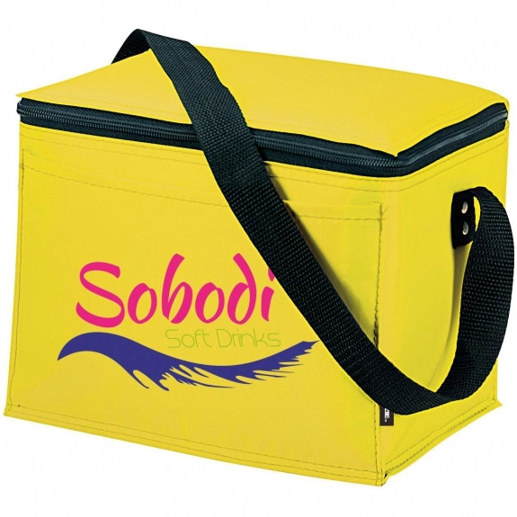 Yellow Six-Pack Promotional Cooler by Koozie