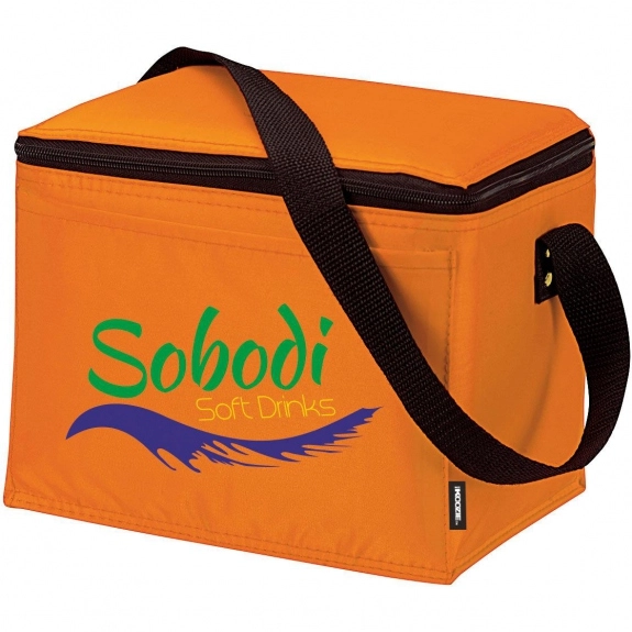 Orange Six-Pack Promotional Cooler by Koozie