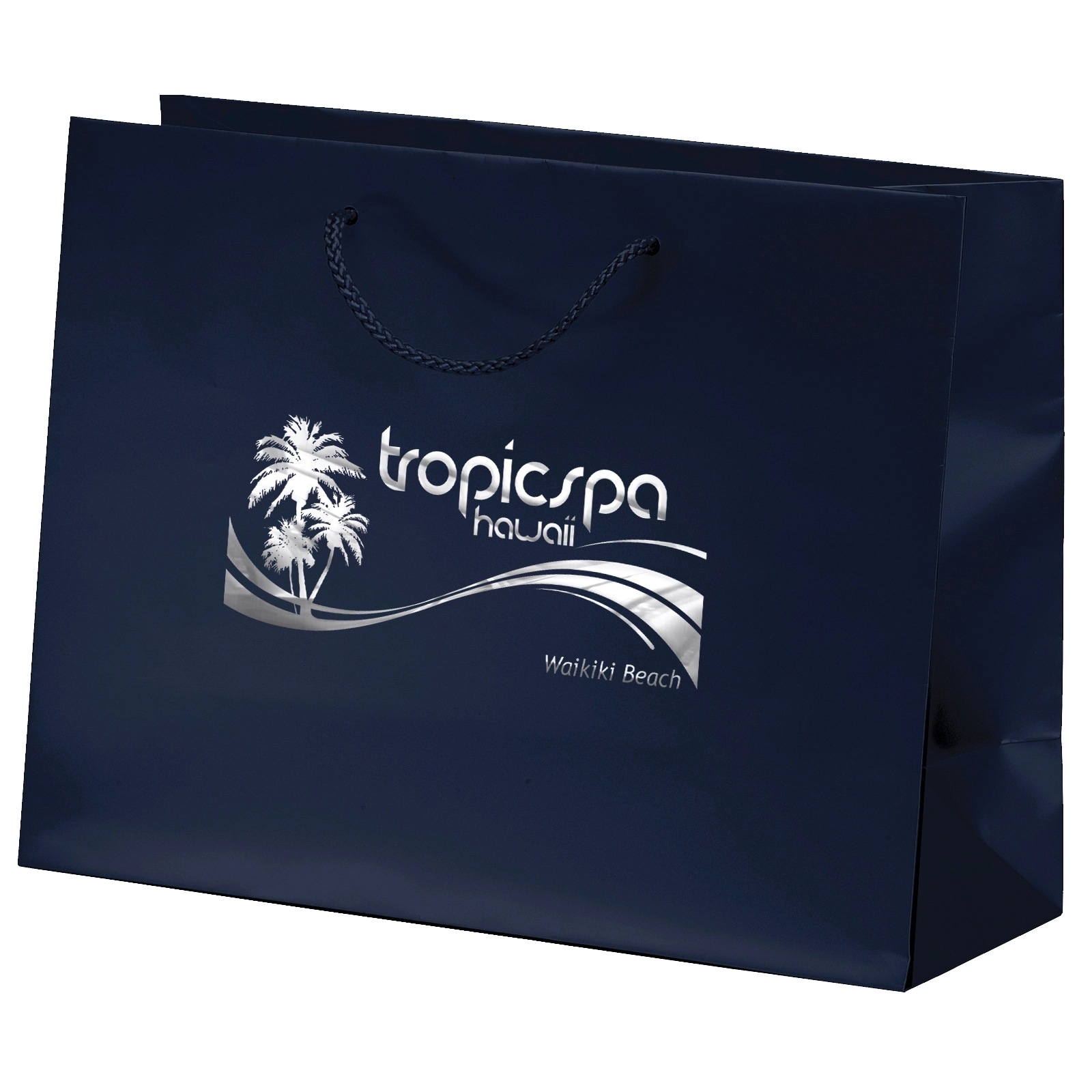 Download Matte Laminated Euro Logo Tote Bag Shopping Bag - 13 x 10 ...