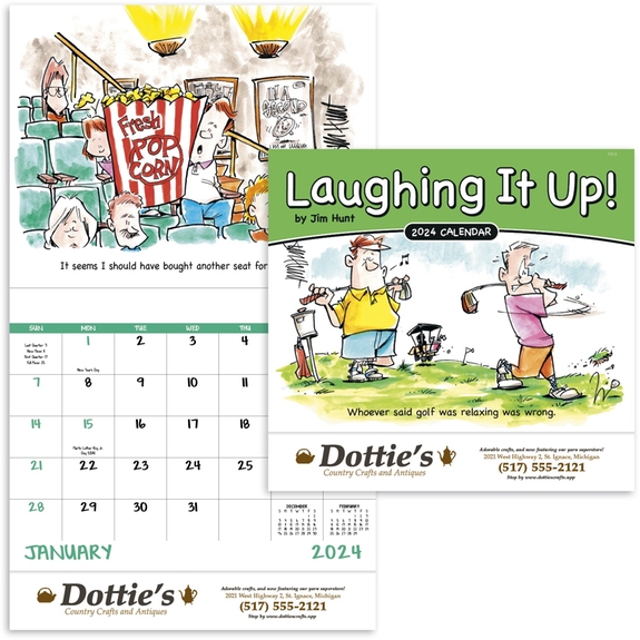 Laughing It Up - 13 Month Appointment Custom Calendar