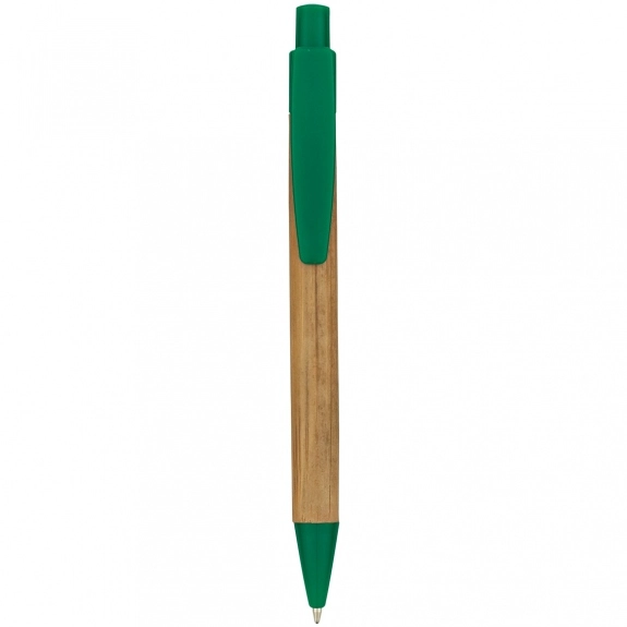 Natural/Green Panda Promotional Pen