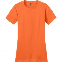 Neon Orange District Concert Logo T-Shirt - Juniors - Colors