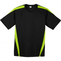 Sport-Tek® Colorblock Competitor Logo T-Shirt