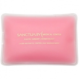 Pink Opaque Rectangle Custom Cold Pack