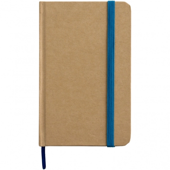 Blue Cardboard Custom Journals w/ Ribbon Marker