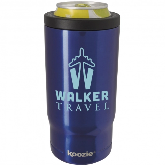 In Use Bottle - Koozie Triple Vacuum Custom Tumbler & Insulator - 16 oz.
