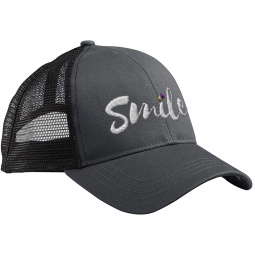 Charcoal Black - Recycled Eco-Friendly Promotional Trucker Hat