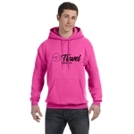 Wow Pink - Hanes Ecosmart Custom Hooded Sweatshirt - Unisex