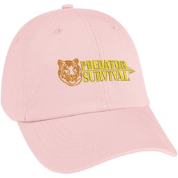 Light pink - Washed Cotton Custom Embroidered Cap