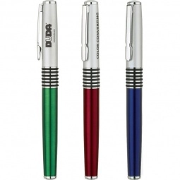 Bande Promotional Rollerball Pen w/Rubber Accents