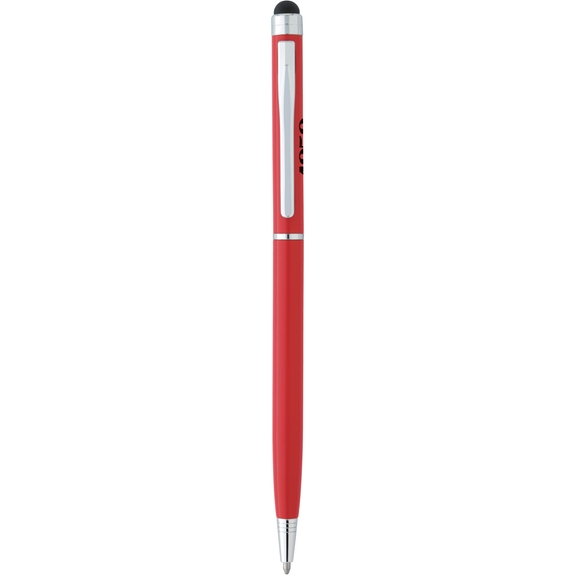 Red Touchscreen Custom Stylus Pen