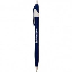 Blue Colored Javelin Custom Pen