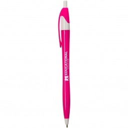 Pink Colored Javelin Custom Pen