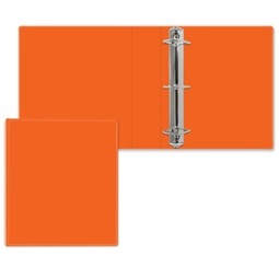 Orange 2" Classic Custom D-Ring Binder