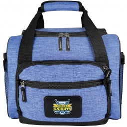 Royal Heather Convertible Custom Duffle Cooler Bags -12 Can - Heather & Cam