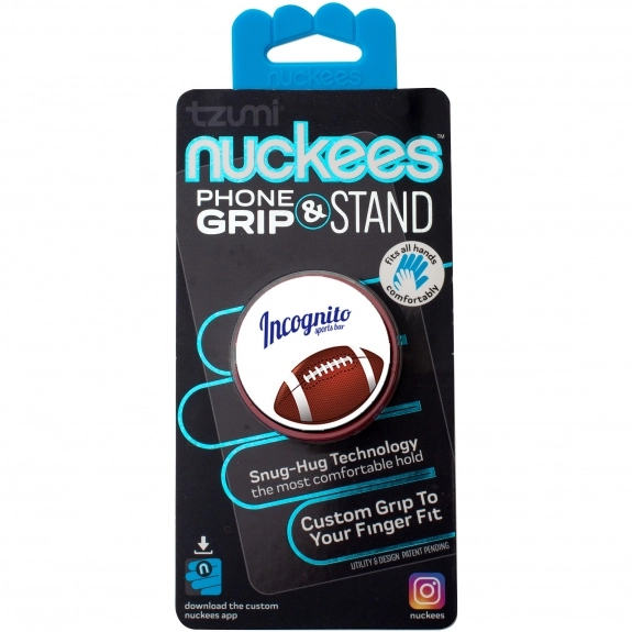 Package - Nuckees Custom Phone Grip and Stand - Sports