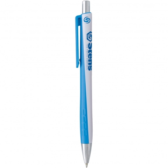 Turquoise Souvenir Two-Tone Promotional Pen