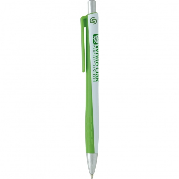 Lime Souvenir Two-Tone Promotional Pen