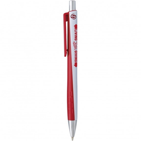 Red Souvenir Two-Tone Promotional Pen