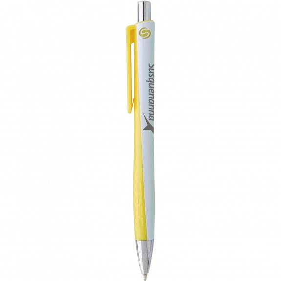 Yellow Souvenir Two-Tone Promotional Pen
