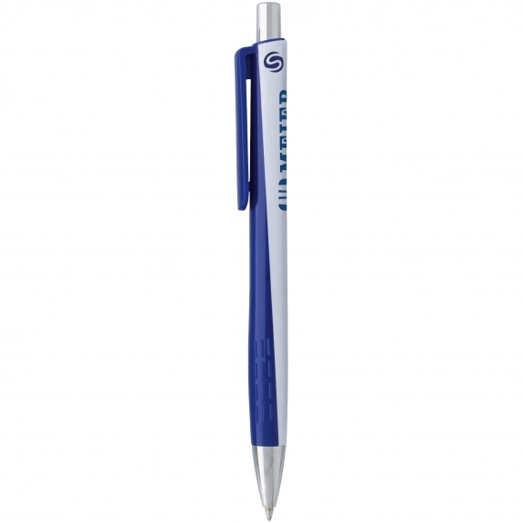 Blue Souvenir Two-Tone Promotional Pen