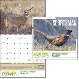 Sportsman - 12 Month Appointment Custom Calendar