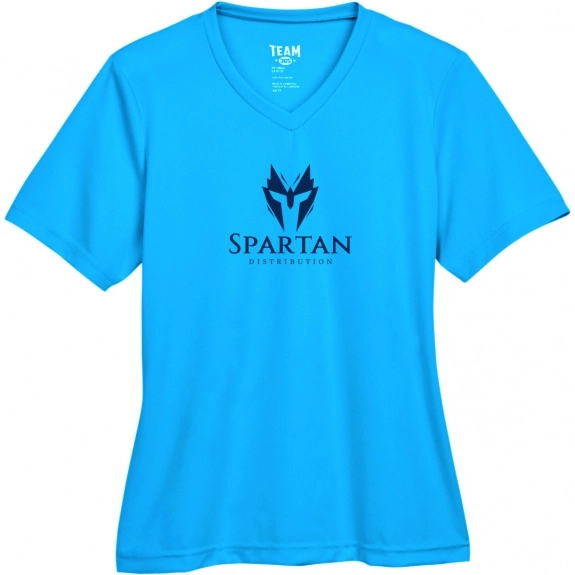 Team 365 Zone Performance Custom T-Shirt - Women's - Electric Blue