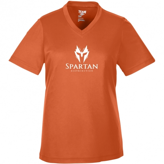 Team 365 Zone Performance Custom T-Shirt - Women's - Sport Burnt Orange