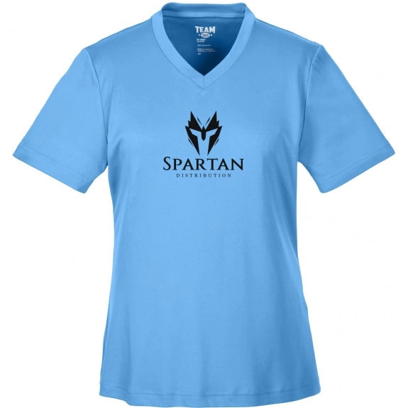 Team 365 Zone Performance Custom T-Shirt - Women's - Sport Light Blue