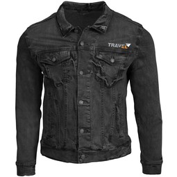 Black Denim Threadfast Custom Denim Jacket - Unisex