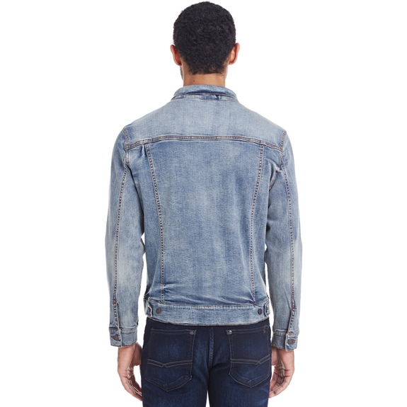 Back Threadfast Custom Denim Jacket - Unisex