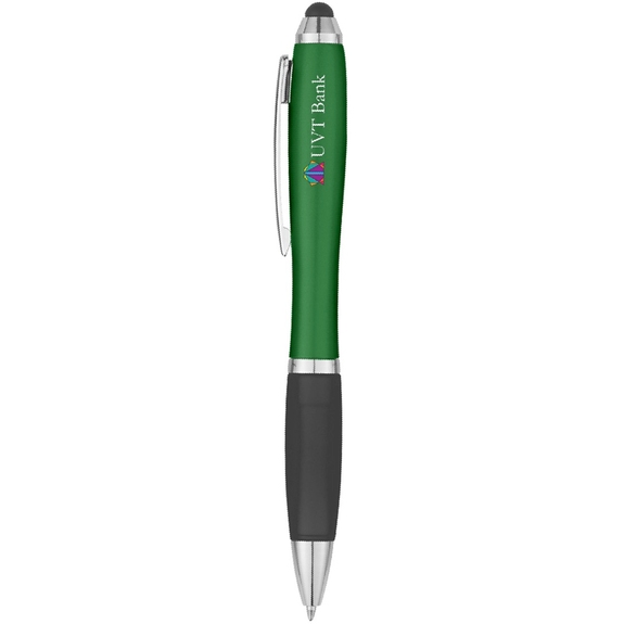 Black/green - Satin Promotional Stylus Pen