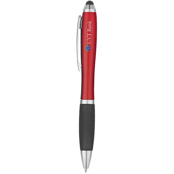 Black/red - Satin Promotional Stylus Pen