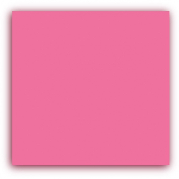 Neon Pink Custom Post-it Notes - 25 Sheets - 3" x 3"