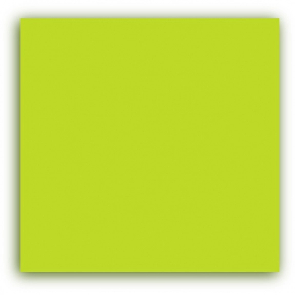 Neon Green Custom Post-it Notes - 25 Sheets - 3" x 3"