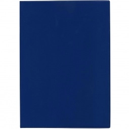 Royal Blue Large Vinyl Monthly Custom Planner - Two Color Insert