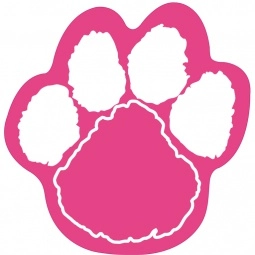 Pink Logo Foam Paw - 12" x 11"