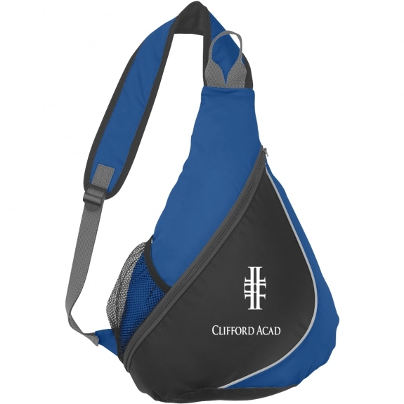 Blue Sling Promotional Backpacks