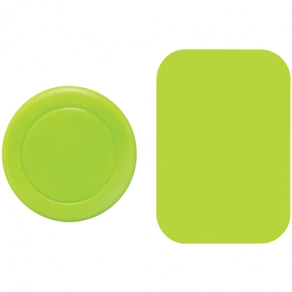 Lime Green Magnetic Auto Air Vent Custom Phone Mount 