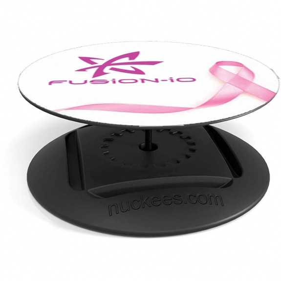 Nuckees Custom Phone Grip and Stand - Breast Cancer Awareness