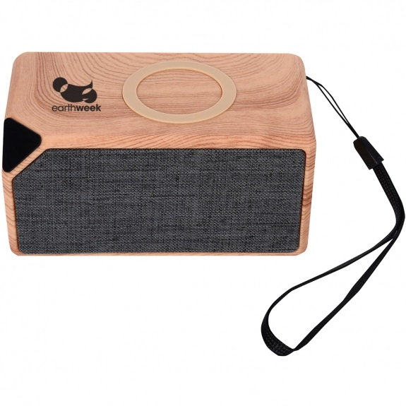 Woodtone Wireless Charging Custom Bluetooth Speaker