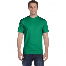 Kelly green Hanes ComfortSoft Promotional T-Shirt - Colors