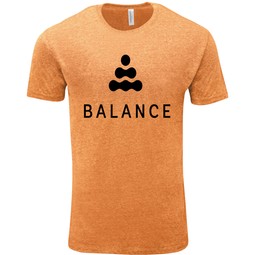 Orange Triblend Threadfast Triblend Short Sleeve Promo T-Shirt - Unisex