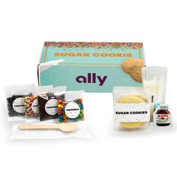 White Custom Branded Sugar Cookie Decorating Kit