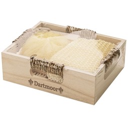 Natural - Getaway 4-pc Custom Spa Kit w/ Wood Crate